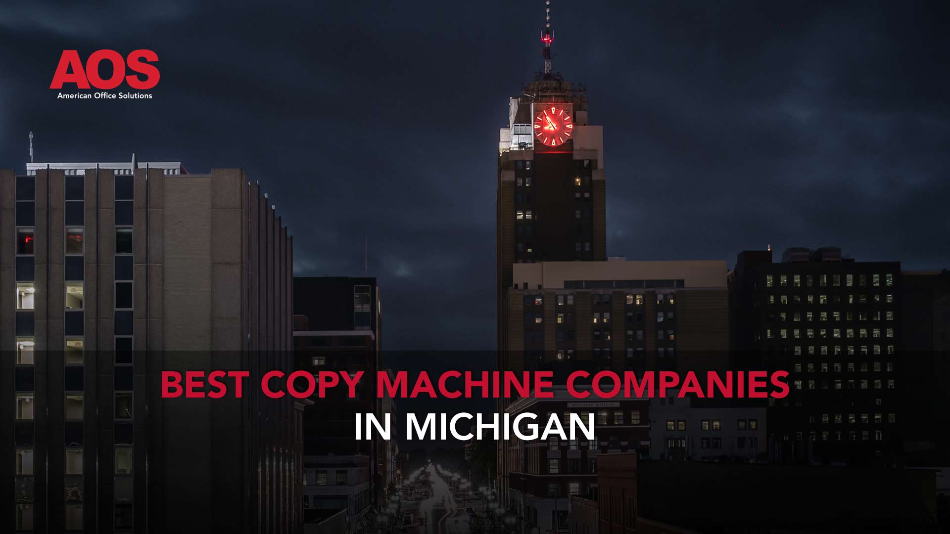 What To Consider Who are the Best Copy Machine Companies in Michigan?